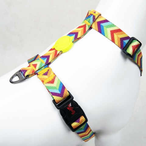 Ham pentru câini, Paws & Whiskers, Rainbow, Poliester, Multicolor