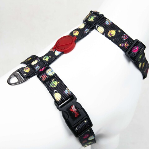 Ham pentru câini, Paws & Whiskers, Space, Poliester, Multicolor