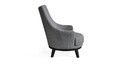 Fotoliu, Atelier del Sofa, 560ARE2903, Lemn de fag / PAL, Gri deschis