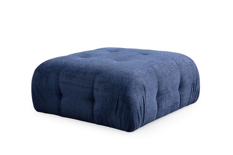 Taburet, Atelier del Sofa, 560ARE4151, Lemn de fag / PAL, Albastru navy