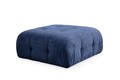 Taburet, Atelier del Sofa, 560ARE4151, Lemn de fag / PAL, Albastru navy