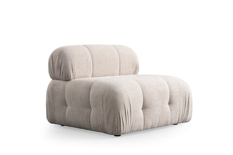 Fotoliu, Atelier del Sofa, 560ARE2944, Lemn de fag / PAL, Crem