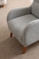Fotoliu, Atelier del Sofa, 560ARE1750, Cadru: LEMN/PAL, Crem / Albastru