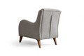 Fotoliu, Atelier del Sofa, 560ARE1750, Cadru: LEMN/PAL, Crem / Albastru