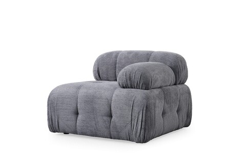 Fotoliu, Atelier del Sofa, 560ARE2949, Lemn de fag / PAL, Gri