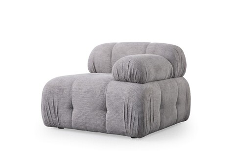 Fotoliu, Atelier del Sofa, 560ARE2952, Lemn de fag / PAL, Gri deschis