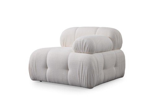 Fotoliu, Atelier del Sofa, 560ARE2940, Lemn de fag / PAL, Alb