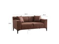 Canapea 2 locuri, Atelier del Sofa, 560ARE5141, Cognac
