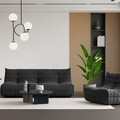Fotoliu, Atelier del Sofa, 560ARE5228, PAL, Gri inchis