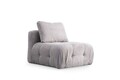 Fotoliu, Atelier del Sofa, 560ARE4126, Lemn de fag / PAL, Gri deschis