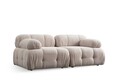 Canapea 2 locuri, Atelier del Sofa, 560ARE1552, Lemn de fag / PAL, Crem
