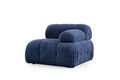 Canapea 2 locuri, Atelier del Sofa, 560ARE1560, Lemn de fag / PAL, Albastru
