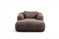 Fotoliu, Atelier del Sofa, 560ARE5245, Cadru: LEMN/PAL, Maro