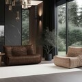 Canapea 2 locuri, Atelier del Sofa, 560ARE5216, PAL, Maro