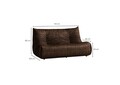 Canapea 2 locuri, Atelier del Sofa, 560ARE5216, PAL, Maro