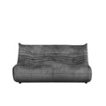 Canapea 2 locuri, Atelier del Sofa, 560ARE5218, PAL, Gri inchis