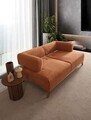 Canapea 2 locuri, Atelier del Sofa, 560ARE5209, Lemn;PAL, Portocaliu