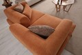 Canapea 2 locuri, Atelier del Sofa, 560ARE5209, Lemn;PAL, Portocaliu