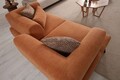Canapea 2 locuri, Atelier del Sofa, 560ARE5212, Lemn;PAL, Portocaliu/Negru