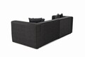 Canapea 2 locuri, Atelier del Sofa, 560ARE2897, Lemn, Antracit