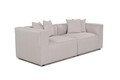 Canapea 2 locuri, Atelier del Sofa, 560ARE2896, Lemn, Ecru