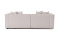 Canapea 2 locuri, Atelier del Sofa, 560ARE2896, Lemn, Ecru