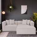 Coltar, Atelier del Sofa, 560ARE2898, Lemn, Ecru
