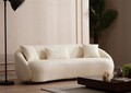 Canapea 3 locuri, Atelier del Sofa, 560ARE5230, Cadru: LEMN/PAL, Crem