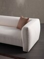 Canapea 3 locuri, Atelier del Sofa, 560ARE5232, Cadru: LEMN/PAL, Alb