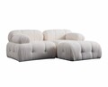 Coltar, Atelier del Sofa, 560ARE1252, Cadru: Lemn de fag/PAL, Alb