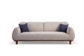 Canapea 3 locuri, Atelier del Sofa, 560ARE5270, Cadru: LEMN/PAL, Alb