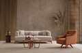 Canapea 3 locuri, Atelier del Sofa, 560ARE5210, Lemn;PAL, Crem
