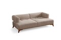 Canapea 3 locuri, Atelier del Sofa, 560ARE5210, Lemn;PAL, Crem