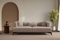 Canapea 3 locuri, Atelier del Sofa, 560ARE5213, Lemn;PAL, Crem/Negru