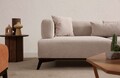Canapea 3 locuri, Atelier del Sofa, 560ARE5213, Lemn;PAL, Crem/Negru