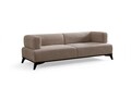 Canapea 3 locuri, Atelier del Sofa, 560ARE5213, Lemn;PAL, Crem/Negru