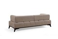 Canapea 3 locuri, Atelier del Sofa, 560ARE5213, Lemn;PAL, Crem/Negru