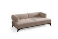 Canapea 3 locuri, Atelier del Sofa, 560ARE5213, Lemn;PAL, Crem/Negru