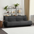 Canapea 3 locuri, Atelier del Sofa, 560ARE5222, PAL, Gri inchis
