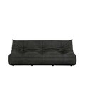Canapea 3 locuri, Atelier del Sofa, 560ARE5222, PAL, Gri inchis