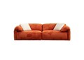 Canapea 3 locuri, Atelier del Sofa, 560ARE5269, Cadru: LEMN/PAL, Portocaliu