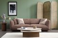 Canapea cu 4 locuri, Atelier del Sofa, 560ARE5253, Cadru: LEMN/PAL, Maro
