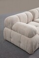 Canapea 3 locuri, Atelier del Sofa, 560ARE1551, Lemn de fag / PAL, Crem