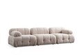 Canapea 3 locuri, Atelier del Sofa, 560ARE1551, Lemn de fag / PAL, Crem
