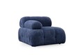 Canapea 3 locuri, Atelier del Sofa, 560ARE1559, Lemn de fag / PAL, Albastru