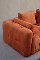 Canapea 2 locuri, Atelier del Sofa, 560ARE4136, Lemn de fag / PAL, Portocaliu