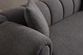 Canapea 3 locuri, Atelier del Sofa, 560ARE1545, Lemn de fag / PAL, Antracit