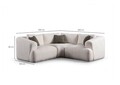 Coltar, Atelier del Sofa, 560ARE5250, Cadru: LEMN/PAL, Alb