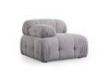 Coltar, Atelier del Sofa, 560ARE1259, Lemn de fag / PAL, Gri deschis
