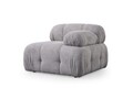 Coltar, Atelier del Sofa, 560ARE1259, Lemn de fag / PAL, Gri deschis